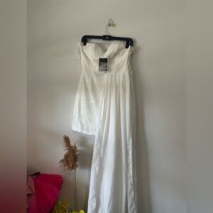 Sabo dress White One Shoulder Dress